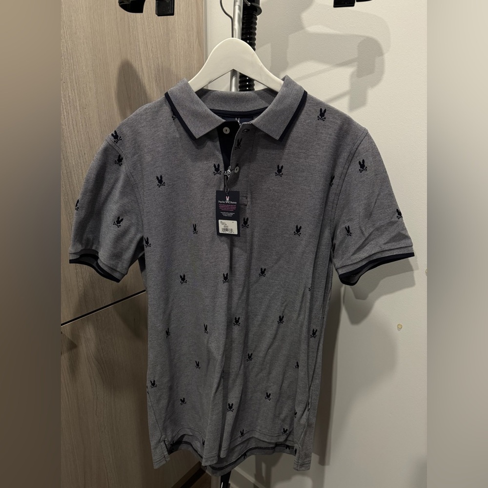 Psycho bunny collared shirt